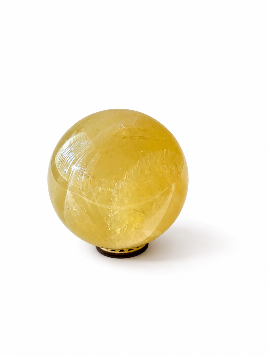 Yellow Calcite Sphere