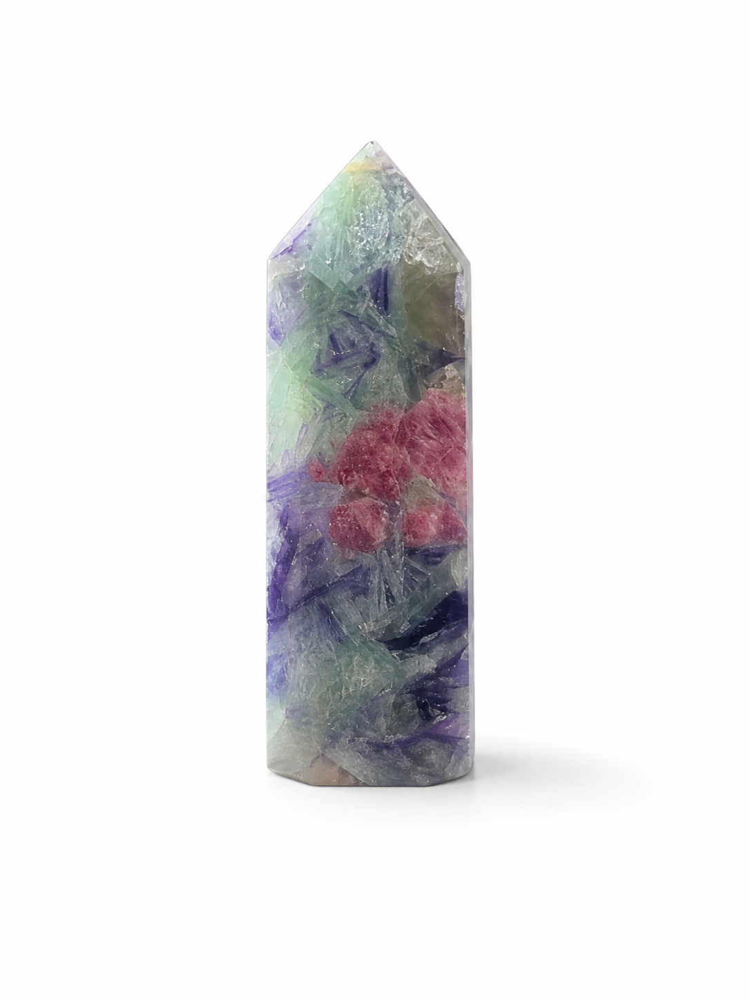 Rainbow Fluorite Tower
