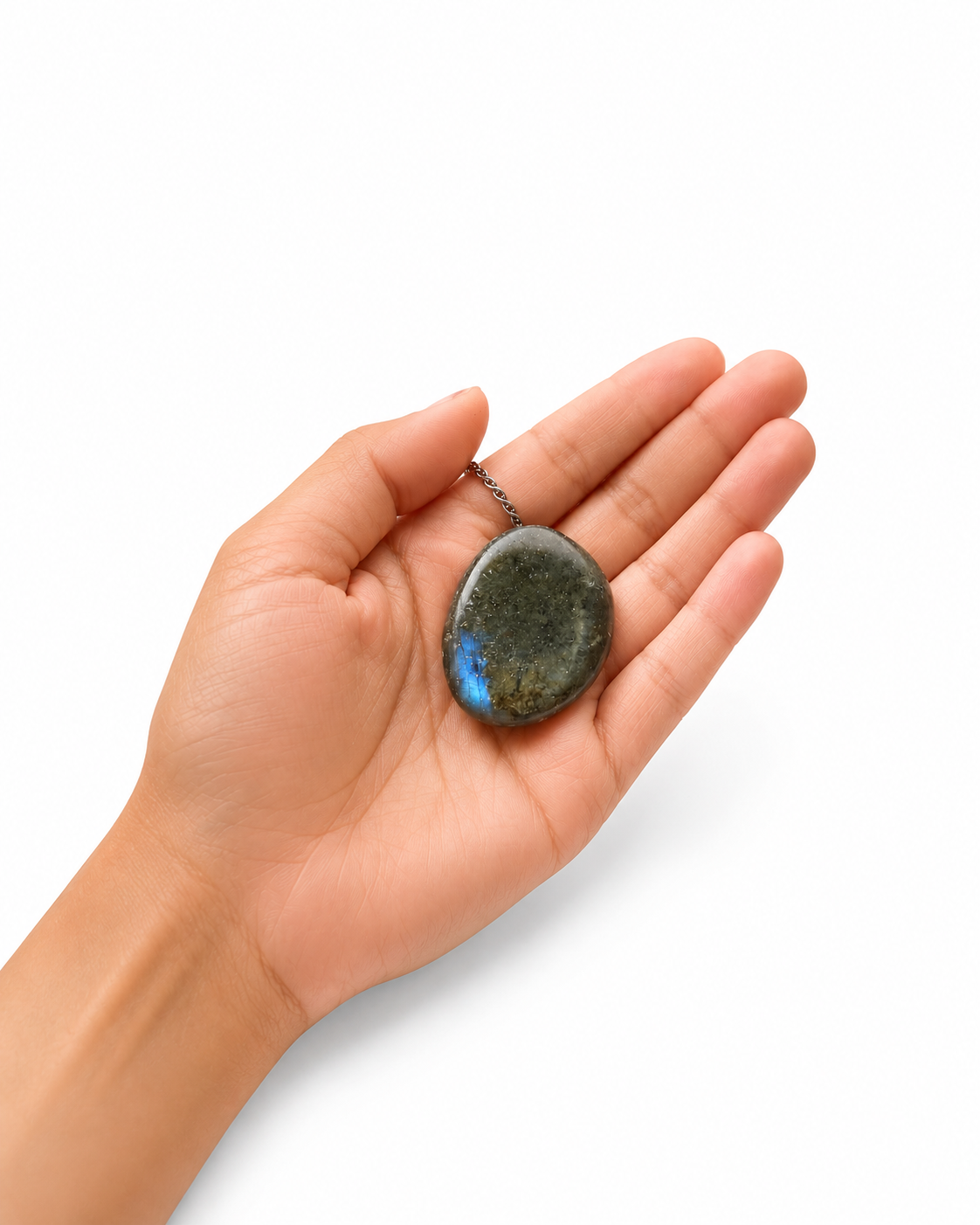 Labradorite Palm Stone