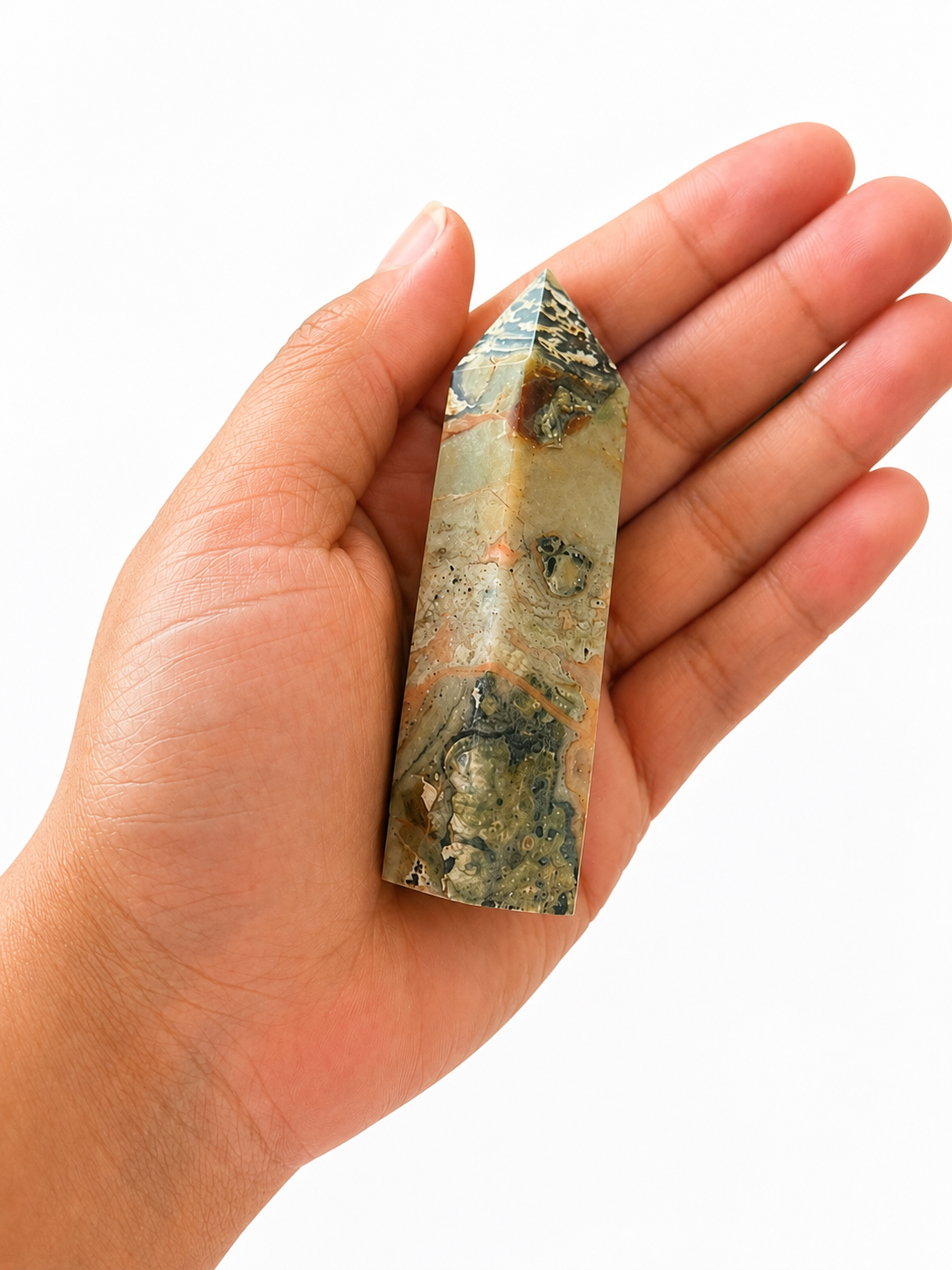Crazy Lace Agate Tower