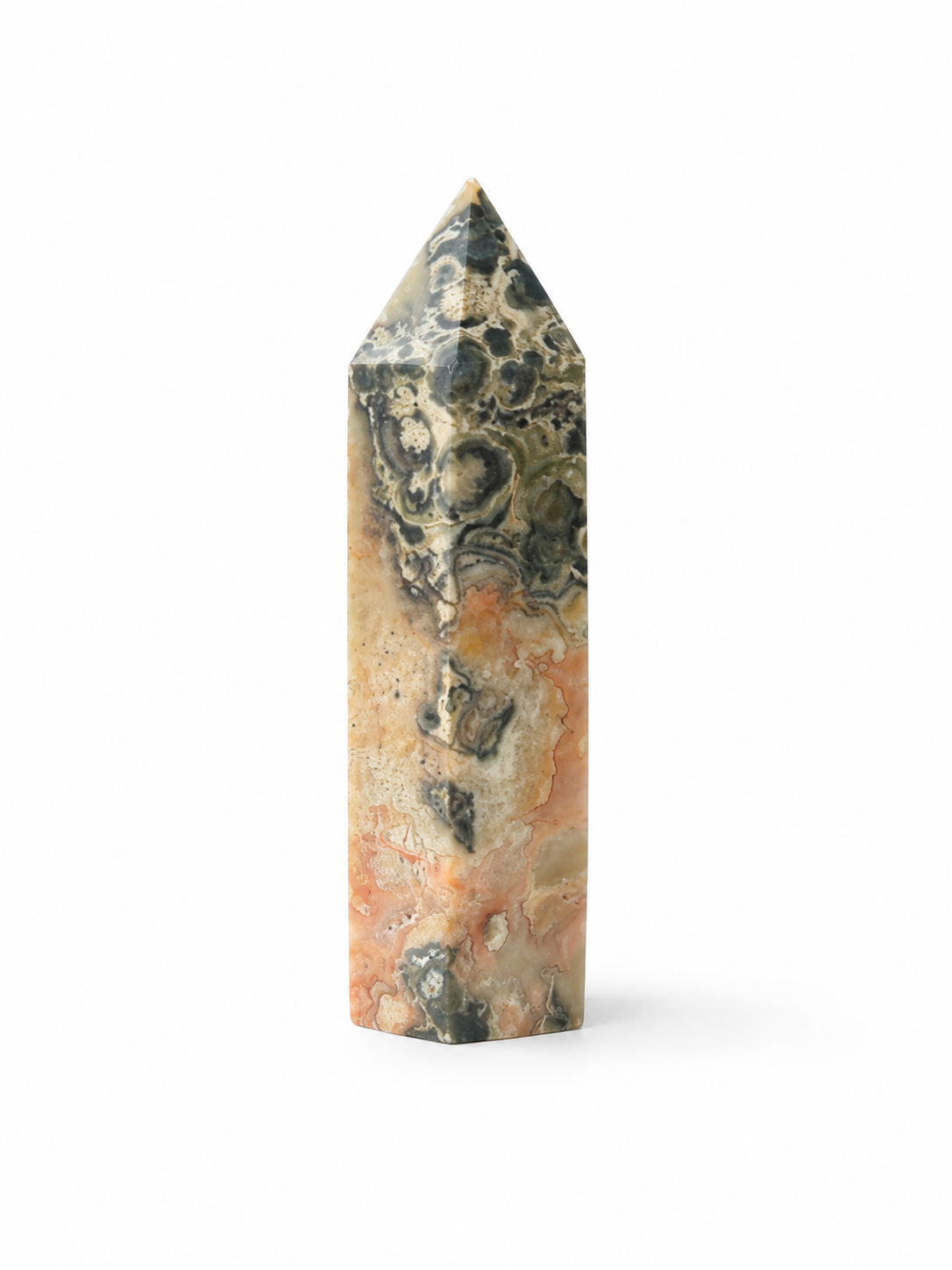 Crazy Lace Agate Tower