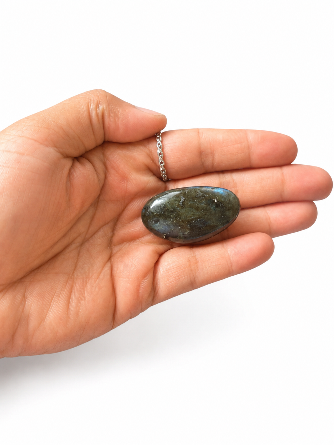 Labradorite Palm Stone