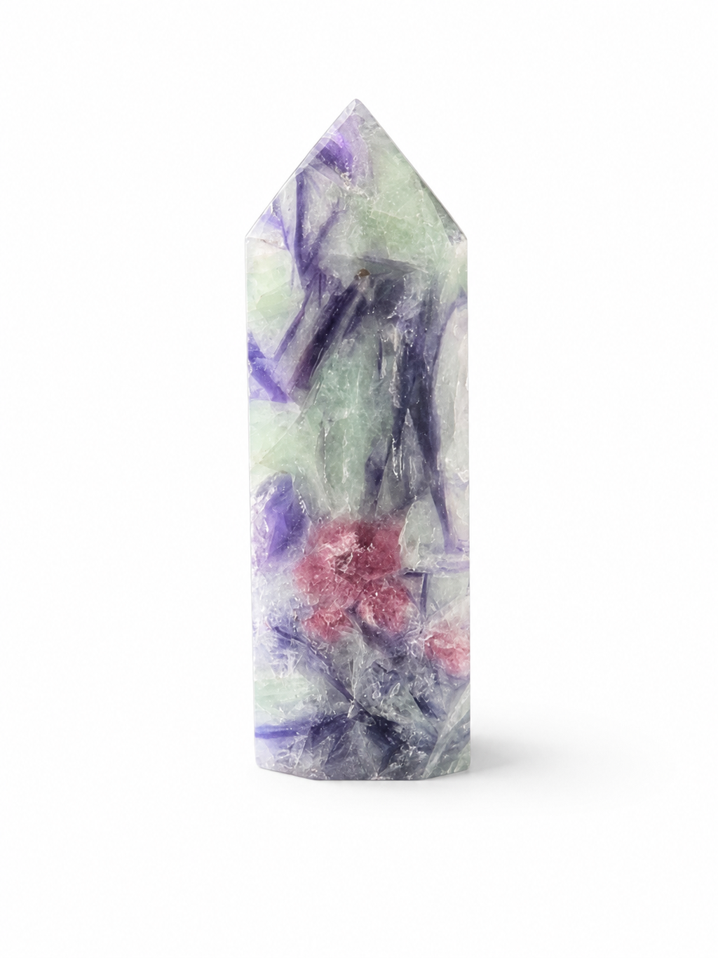 Rainbow Fluorite Tower