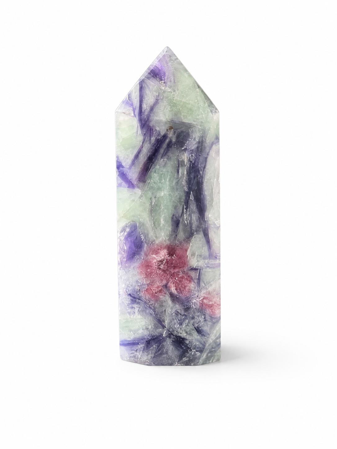 Rainbow Fluorite Tower