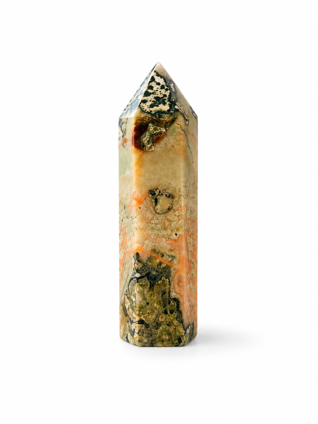 Crazy Lace Agate Tower